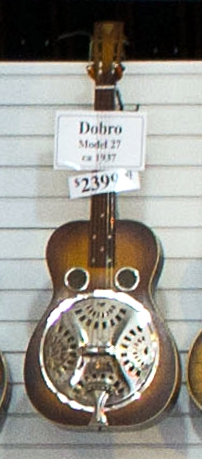 Dobro / Resonator — Open G tuning