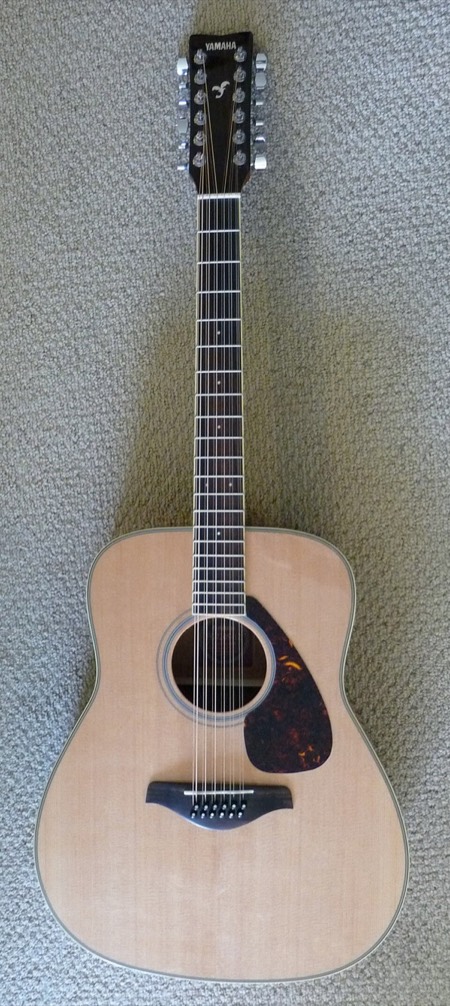 12-String Guitar — 6 courses / 12 strings